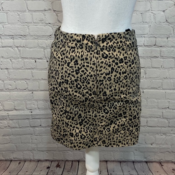 JOLT Mini Skirt Stretchy Cheetah-5 - Picture 3 of 3